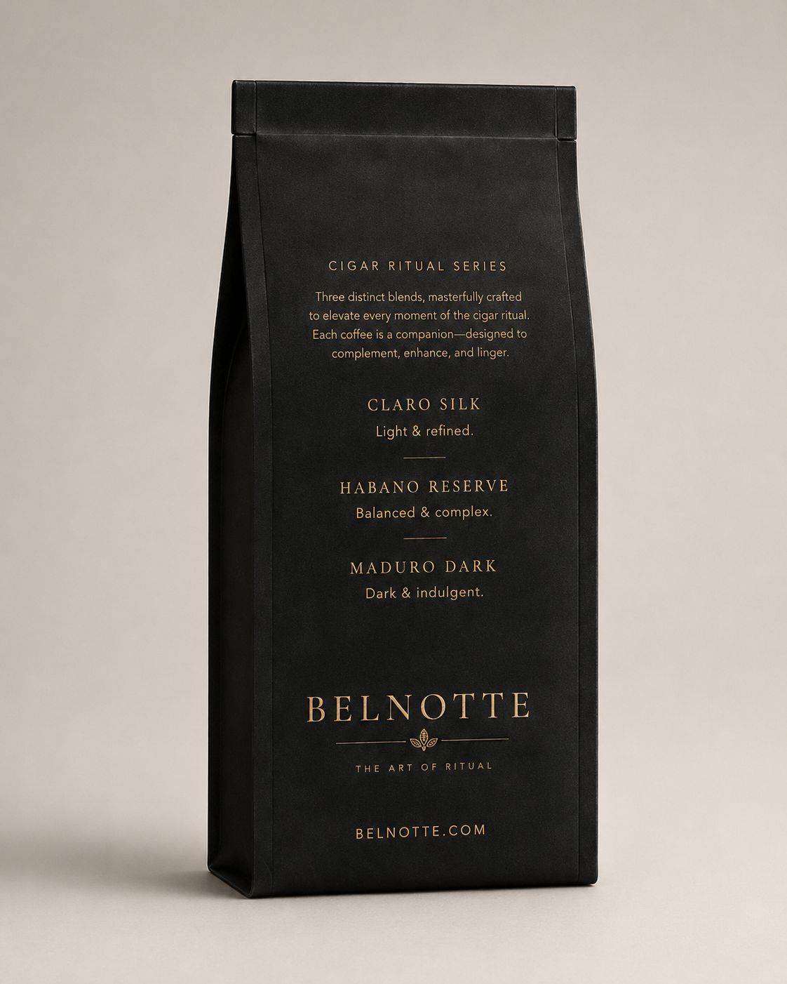 The reverse of a Ritual Series vessel, with beans and composition notes
