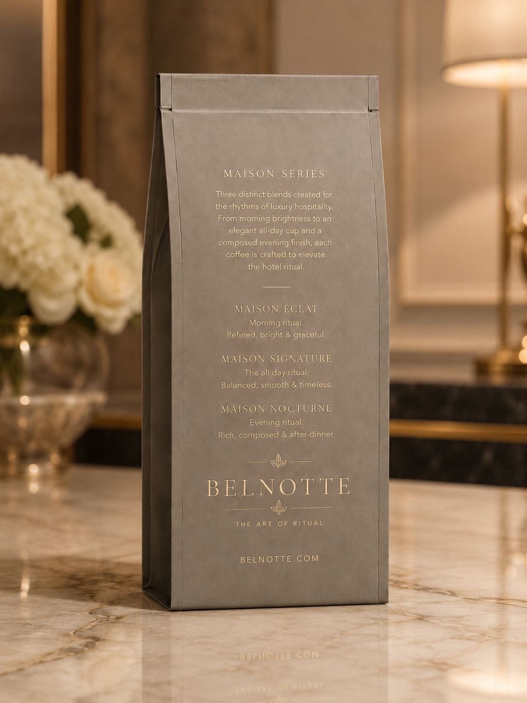 The Maison Series told on the vessel — Éclat, Signature and Nocturne